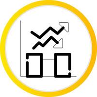 Online Trading Creative Icon Design vector