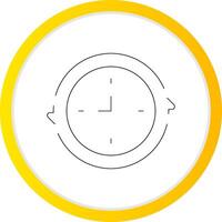 Sustainable Routine Creative Icon Design vector