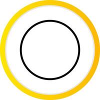 Circle Creative Icon Design vector