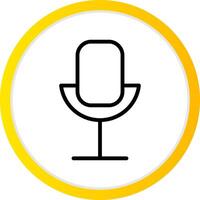 Microphone Creative Icon Design vector