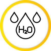 H2o Creative Icon Design vector