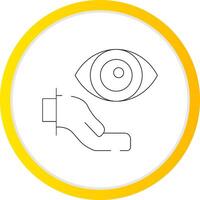 Primary Eye Care Creative Icon Design vector