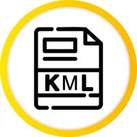 KML Creative Icon Design vector