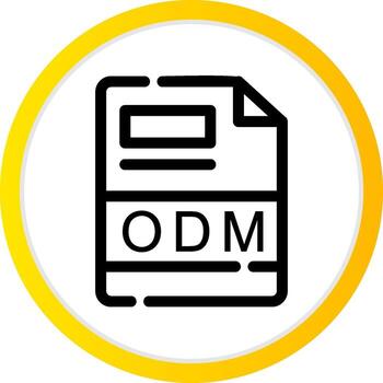 ODM Creative Icon Design vector