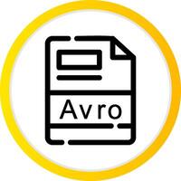 Avro Creative Icon Design vector