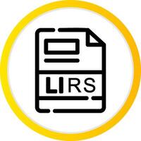 LIRS Creative Icon Design vector