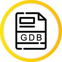 GDB Creative Icon Design vector