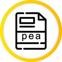 pea Creative Icon Design vector