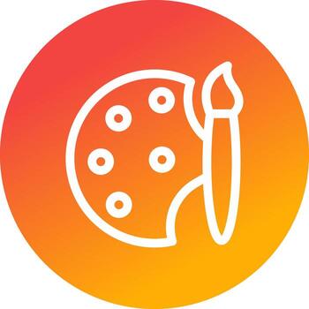 Paint Creative Icon Design vector