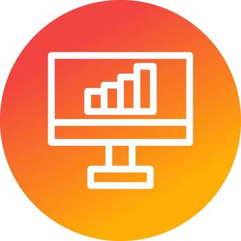 Analytics Creative Icon Design vector