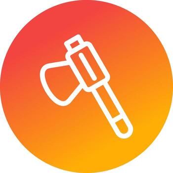 Axe Creative Icon Design vector