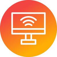 WiFi Creative Icon Design vector