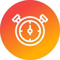 Timer Creative Icon Design vector