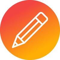 Pencil Creative Icon Design vector