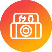 Toolbox Creative Icon Design vector