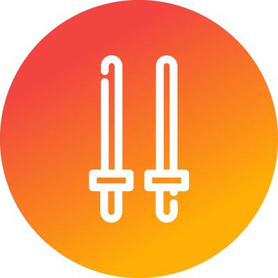 Fencing Creative Icon Design