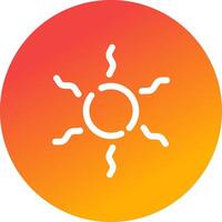 Sun Creative Icon Design vector