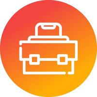 Briefcase Creative Icon Design vector