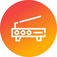 Scanner Creative Icon Design vector