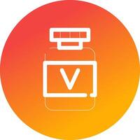Vitamin Creative Icon Design vector