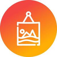 Frame Creative Icon Design vector