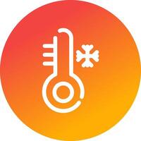 Thermometer Creative Icon Design vector