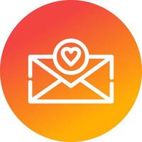 Love Letter Creative Icon Design vector