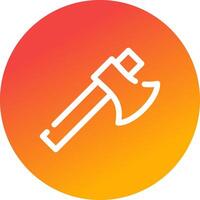 Axe Creative Icon Design vector