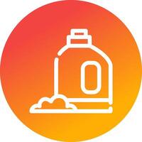 Detergent Creative Icon Design vector