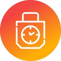 Time Creative Icon Design vector