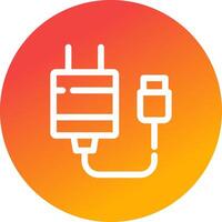 Charger Creative Icon Design vector