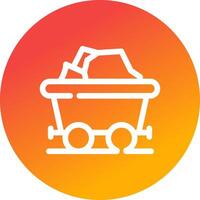 Coal Creative Icon Design vector