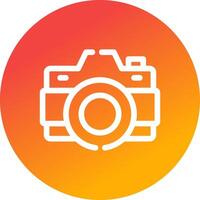 Camera Creative Icon Design vector