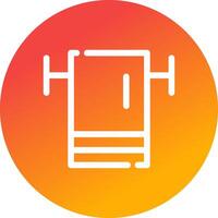 Towel Creative Icon Design vector