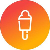 Ice Cream Creative Icon Design vector