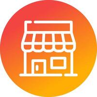 Shop Creative Icon Design vector