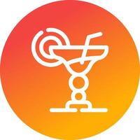 Cocktail Creative Icon Design vector