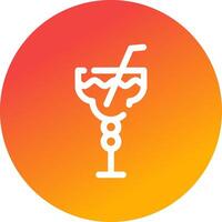 Cocktail Creative Icon Design vector