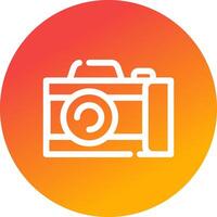 Camera Creative Icon Design vector