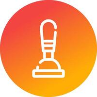 Plunger Creative Icon Design vector