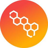 Molecule Creative Icon Design vector