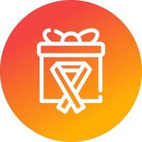 diseño de icono creativo de regalo vector