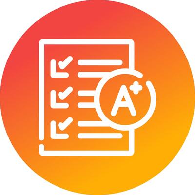Grades Creative Icon Design