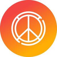 Peace Creative Icon Design vector