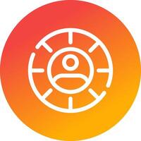 Targeting Creative Icon Design vector