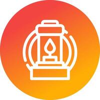 Lantern Creative Icon Design vector