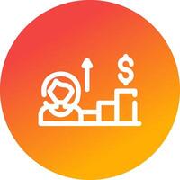 Income Creative Icon Design vector