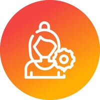 User Settings Creative Icon Design vector