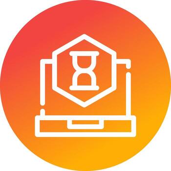 Hackathon Creative Icon Design vector