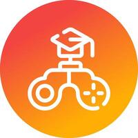 Gamification Creative Icon Design vector